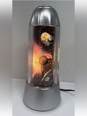 Rabbit Tanaka rotating space shuttle lamp light vintage